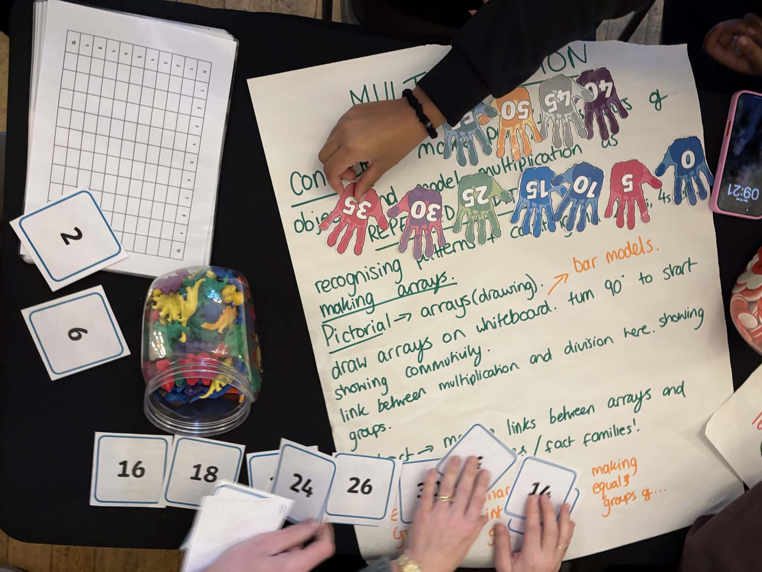 Image of various maths challenges